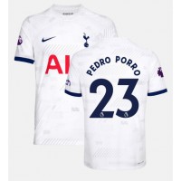 Camisa de time de futebol Tottenham Hotspur Pedro Porro #23 Replicas 1º Equipamento 2023-24 Manga Curta
